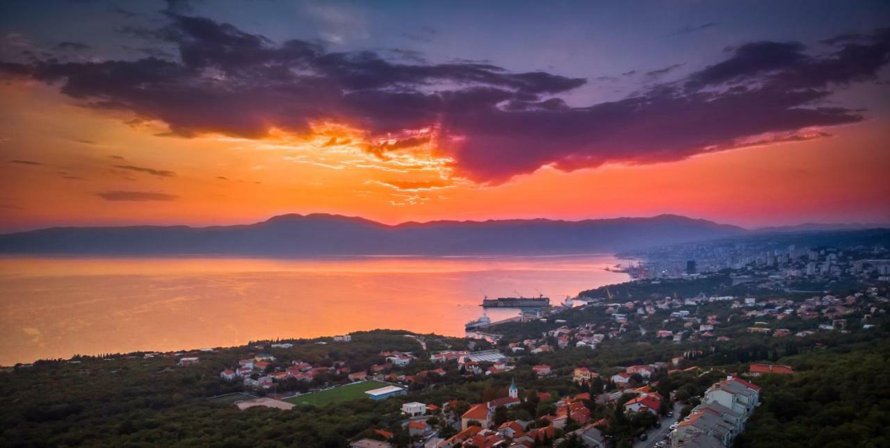 Korina Apartman Kostrena Kültér fotó